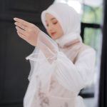 Baju Lebaran Couple 2026 – Valena Demore Gamis Brukat & Kemeja Sarimbit Elegan - Gambar 4