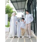 Rereyshop Baju Lebaran Faiza Dress Mom Sarimbit Keluarga - Gambar 3