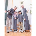Rereyshop Baju Lebaran Faiza Dress Mom Sarimbit Keluarga - Gambar 7